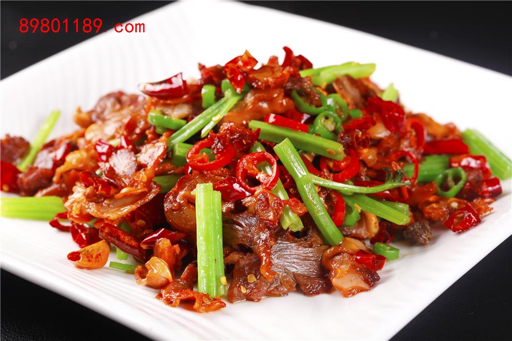 小炒猪骨肉